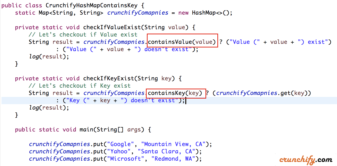 Java Generate All Key Values For A Map